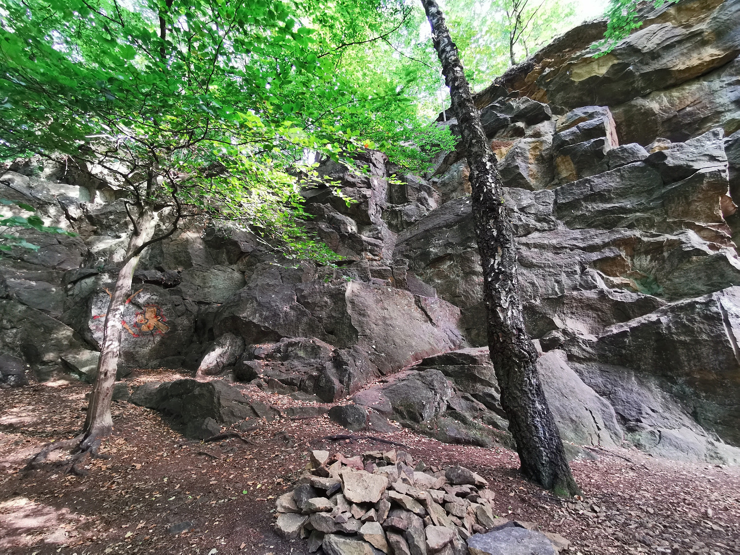 Halleluja Steinbruch Steinbruch Boulder