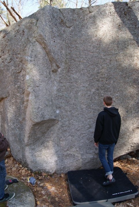 Maine boulder