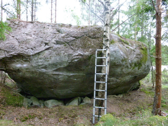 Route 66 boulder