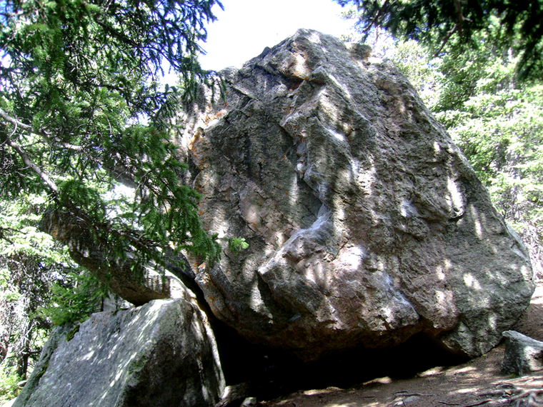 Grey Face Boulder