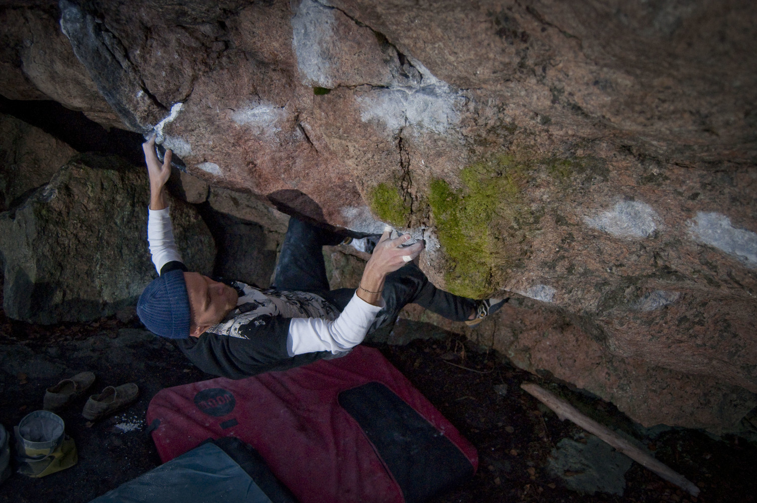 27 Crags Photo - Casper Rosenberg at Taikasormi @ Valkeavuori