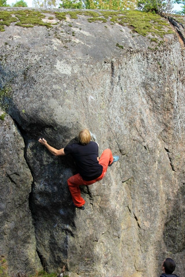 Climbing in Helsinki, Finland