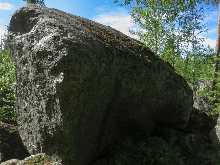 Second boulder