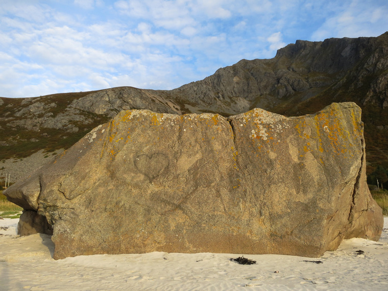 Beach boulder