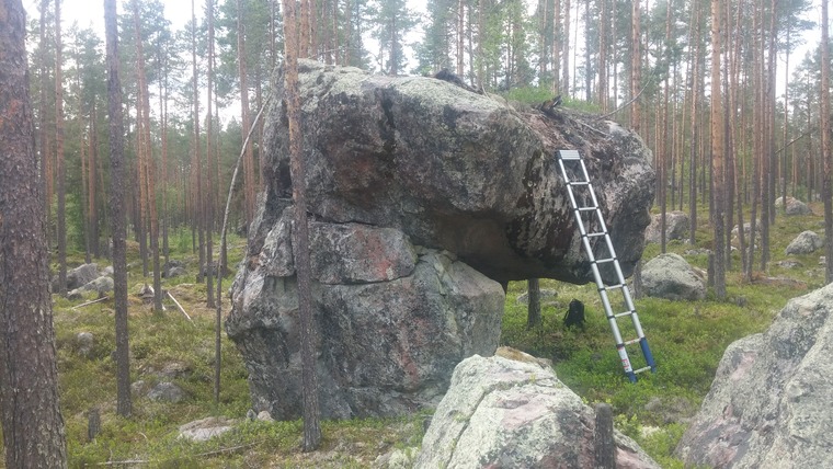 Hängande blocket