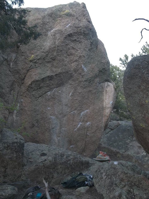 Backside camp boulders