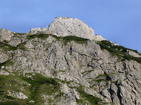 Läuferspitze Gipfelwand