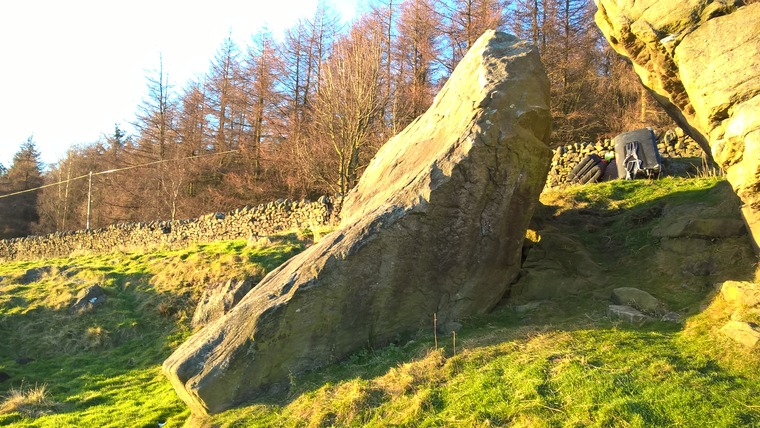 Shelter Cliff Field Boulders