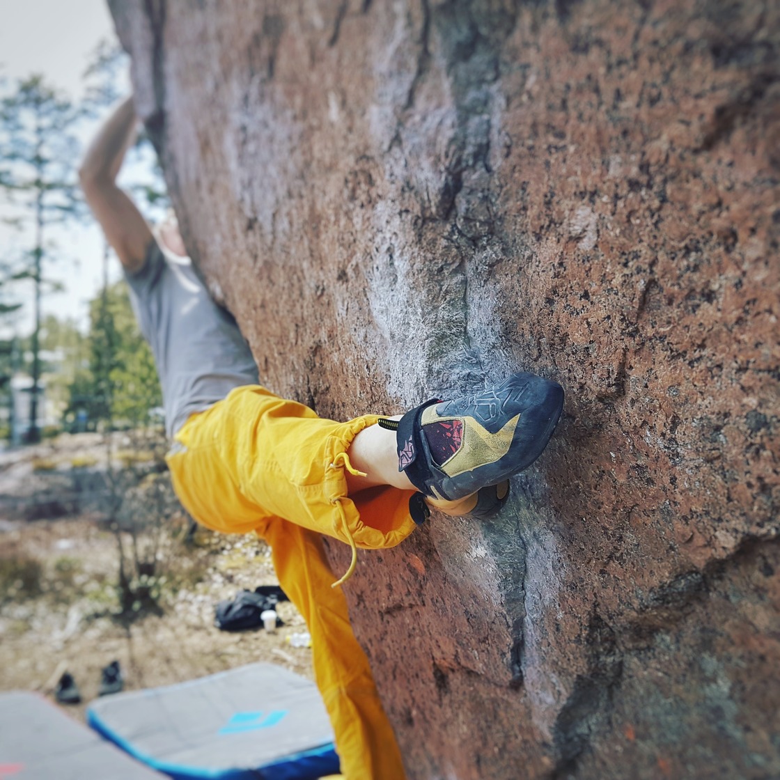 Climbing in Helsinki, Finland