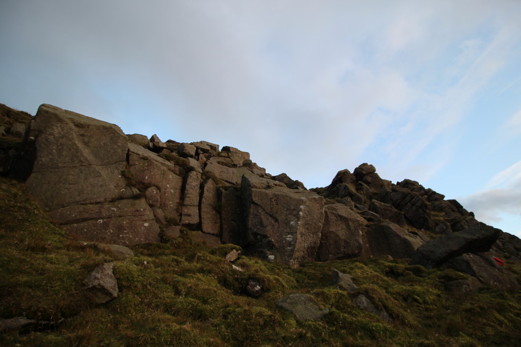 Main Crag Left Boulders