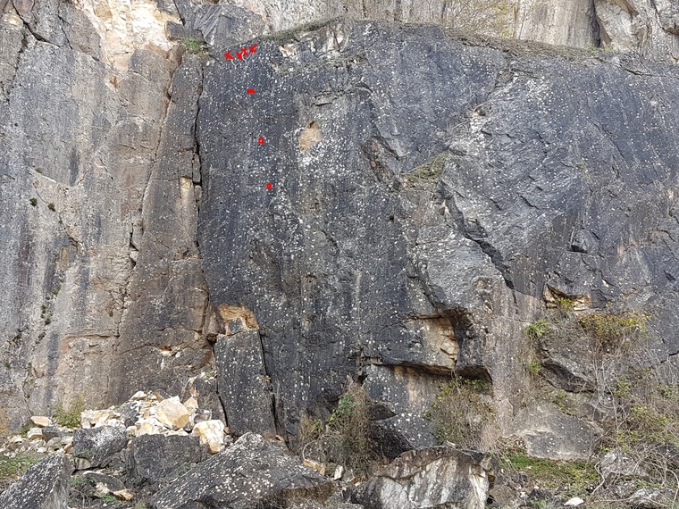 Main crag