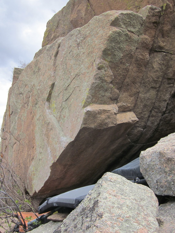 'Stache Boulder