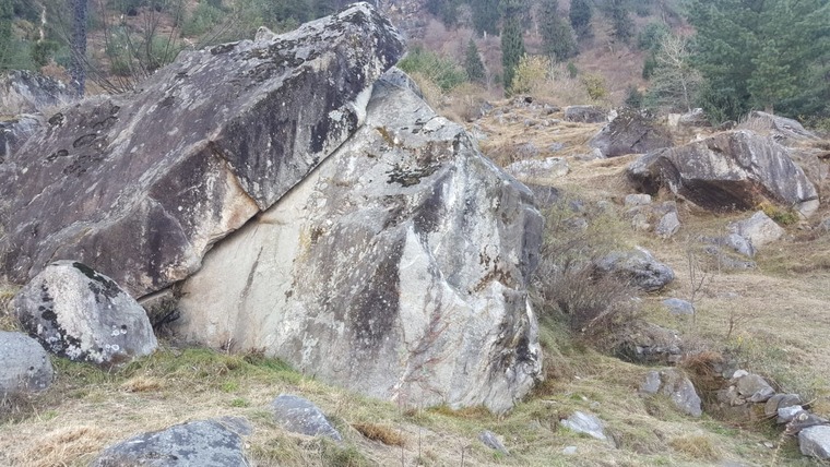 Devon boulder topo 2