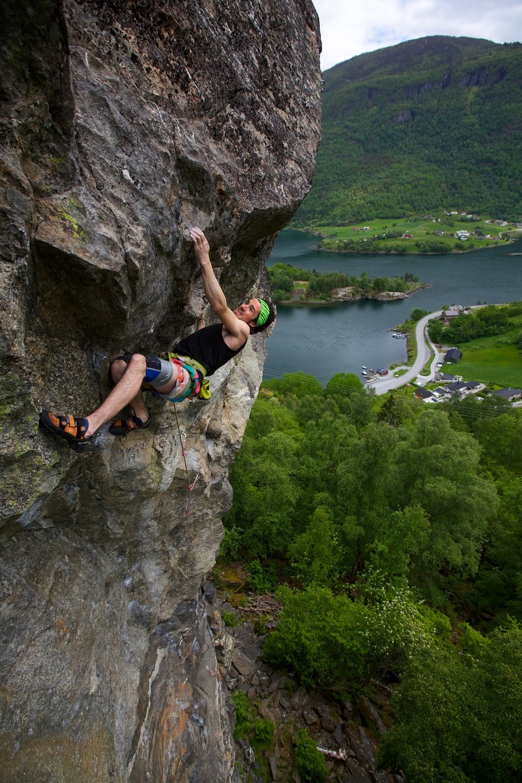 Sport and Trad Climbing in Sogndal, Norway