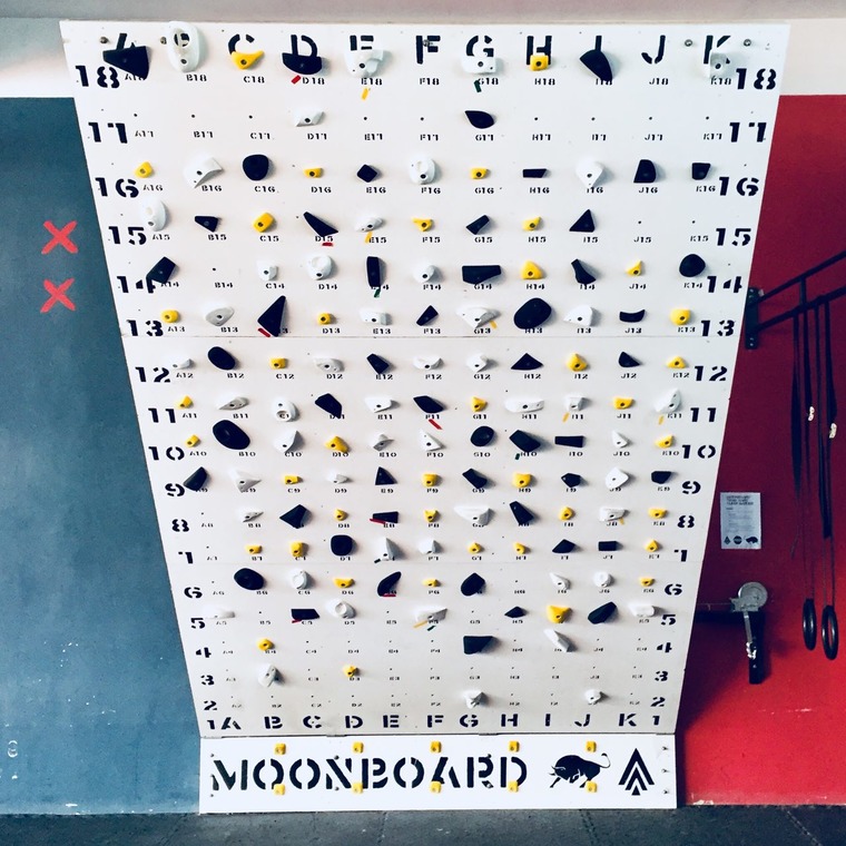 MoonBoard at Kuvvat CrossFit