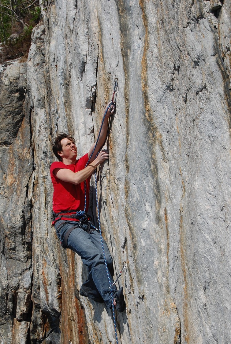 Sport and Trad Climbing in Sogndal, Norway