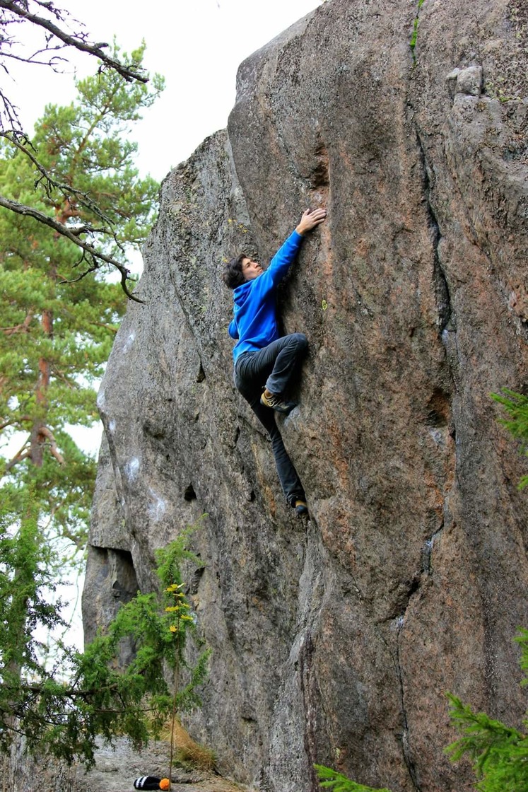 Climbing in Helsinki, Finland