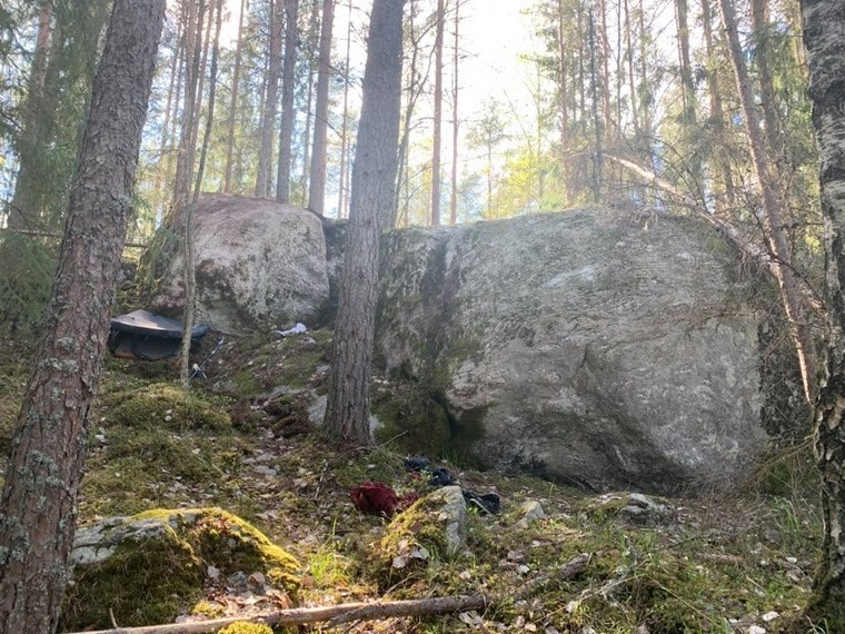 Falleberget boulders