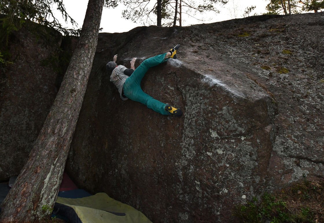 Climbing in Helsinki, Finland