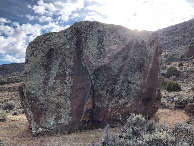 First Boulder