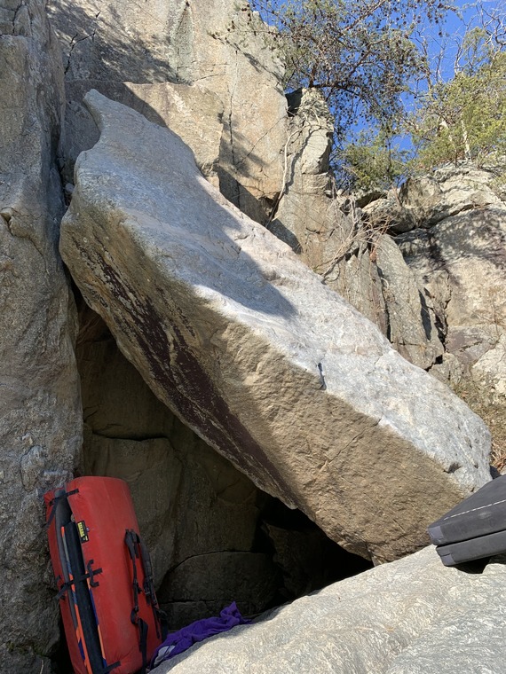 Double Slap Boulder