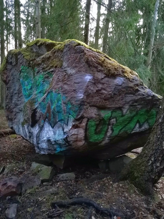 Vaskivuori boulder