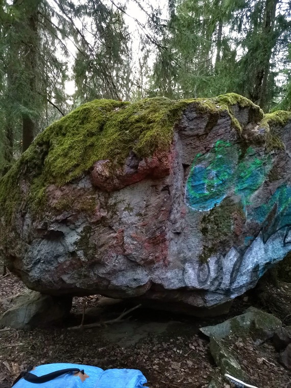 Vaskivuori boulder
