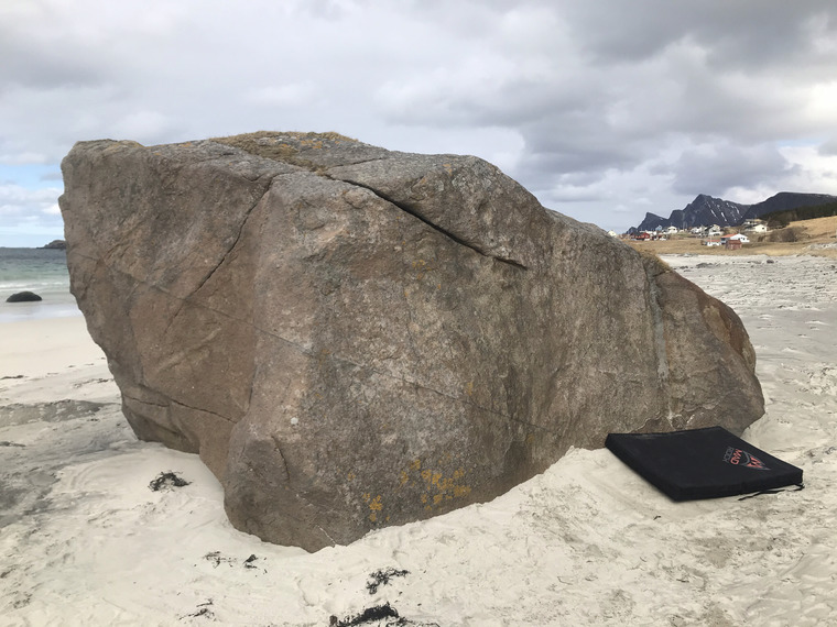 Beach boulder