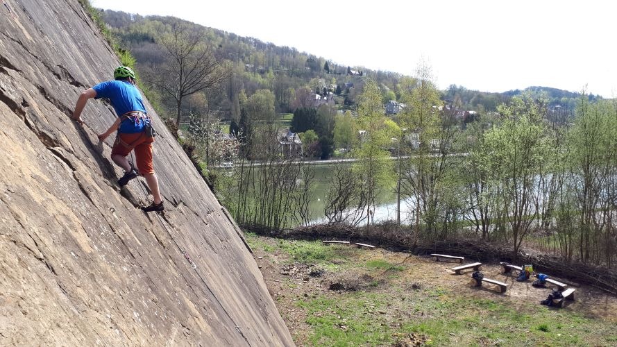 Rock Climbing in Belgium
