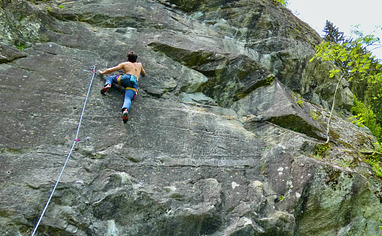 Schwarze Wand, Sport climbing