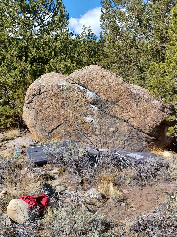 Parking Lot Boulder