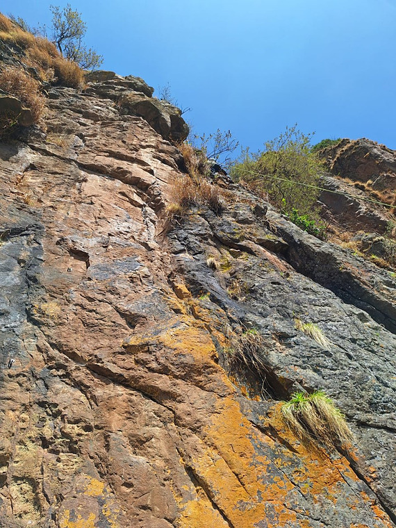 Amora gedel climbing Ethiopia 