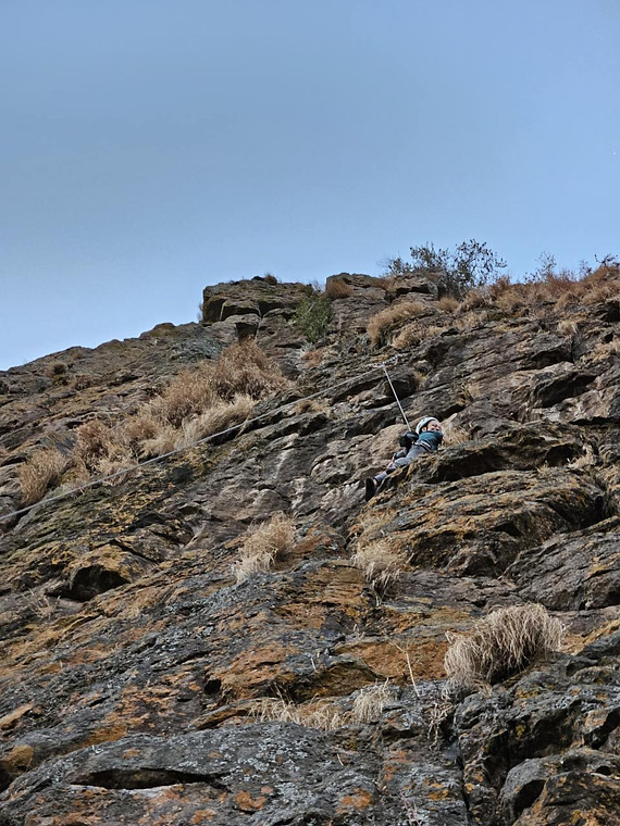 Amora gedel climbing Ethiopia 
