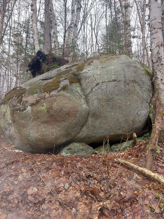 Traverse des gros cailloux