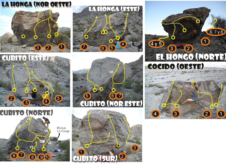 Bulders del cerro blanco