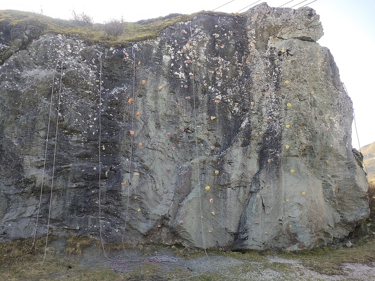 Kletterwand bad gastein