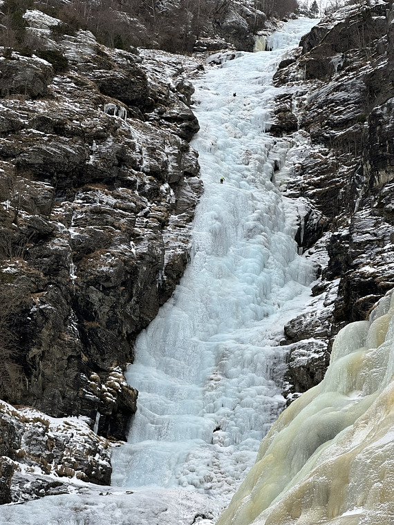 Turlidfossen Iceclimb